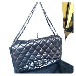 Authentic Chanel Accordion Flap bag